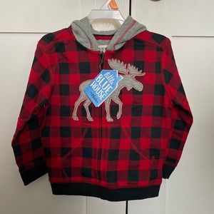 Zip Up Moose Hoodie 🌲